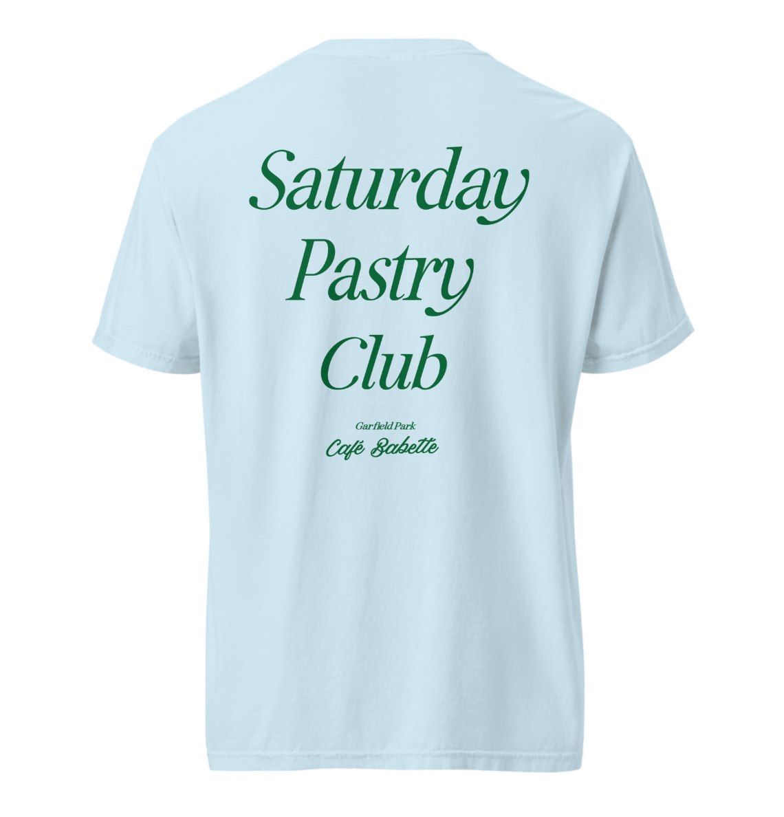 Saturday Pastry Club T Shirt (5 colors)