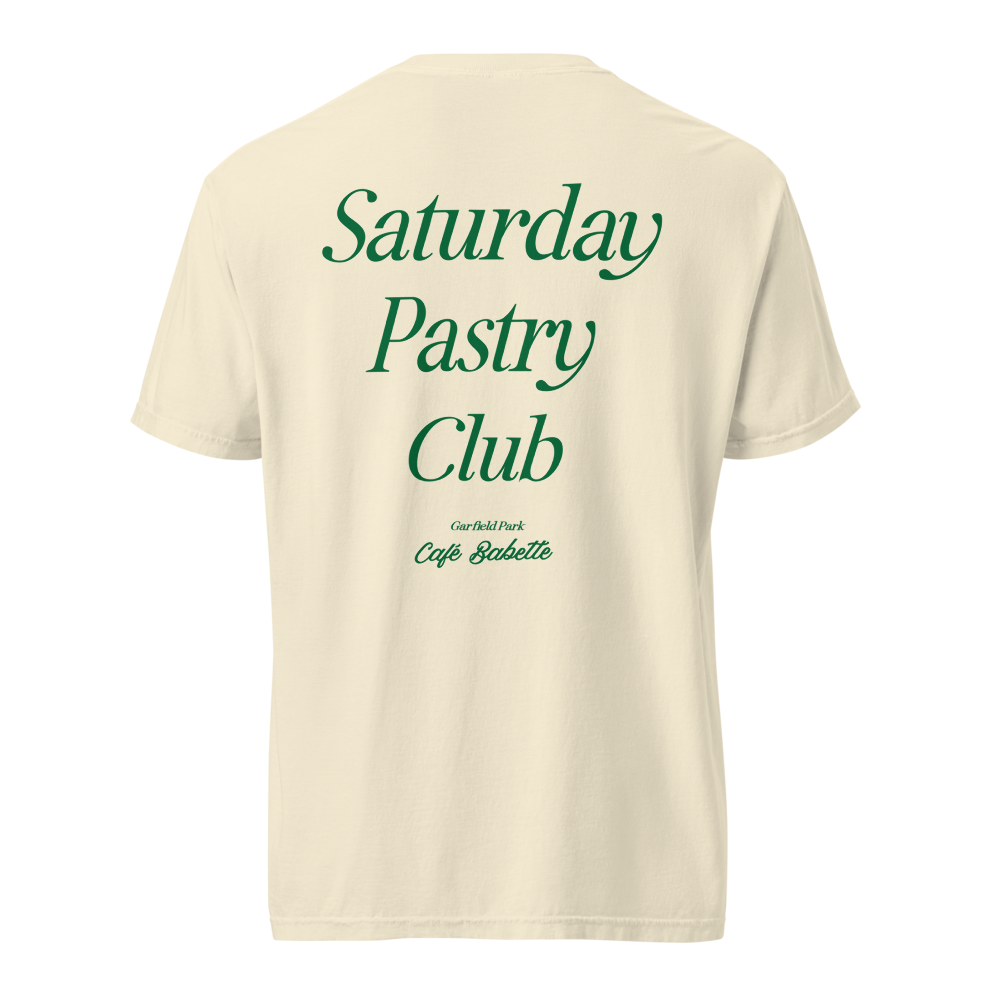 Saturday Pastry Club T Shirt