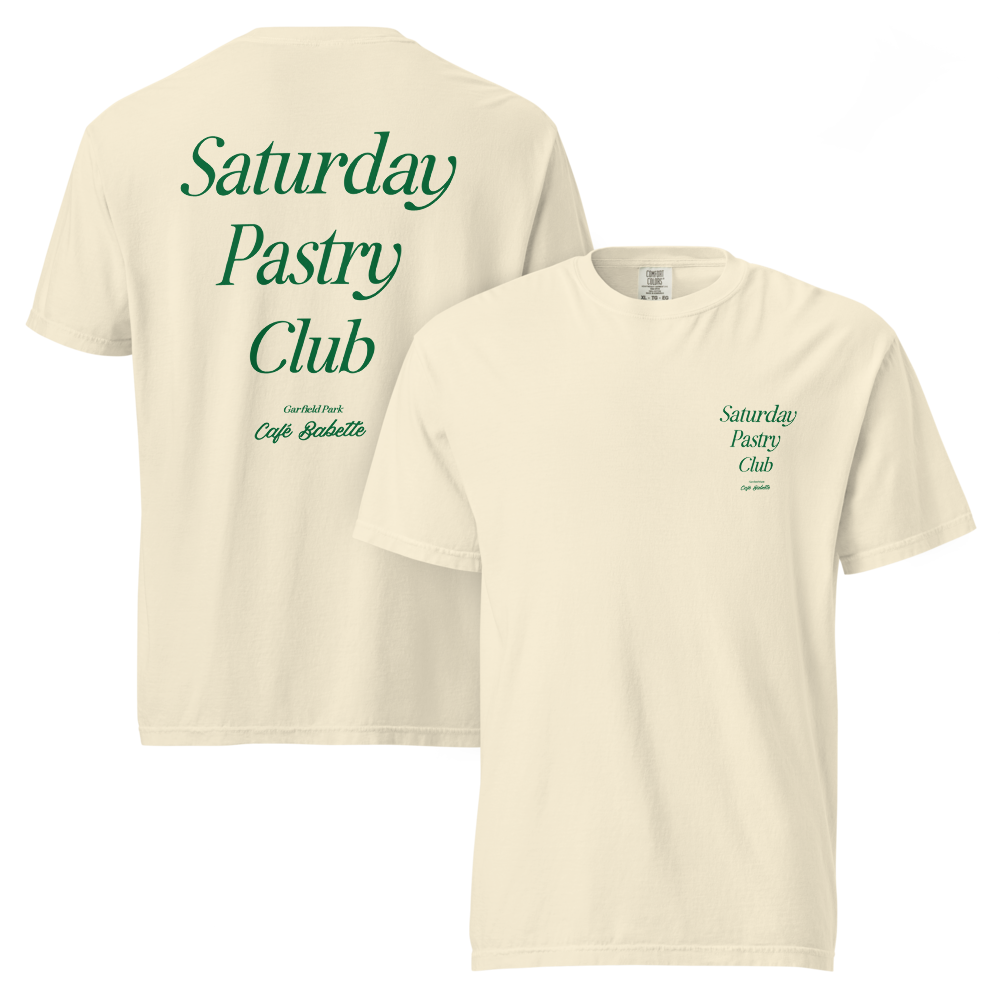 Saturday Pastry Club T Shirt